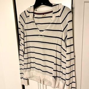 Long sleeve lightweight hoodie